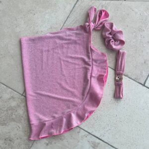 ‘Pink punch’ scrunchie